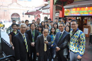 HK delegation visiting Sydney Chinatown